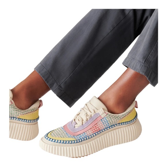 Dolce Vita Shoes - Dolce Vita Dolen Knit Sneakers Funfetti 8